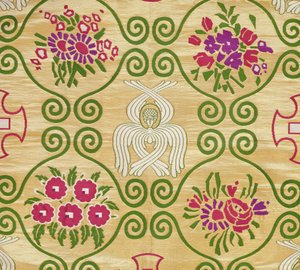 Olovjanišnikovská manufaktura Zlatý brokát, počátek 20. století (textil)